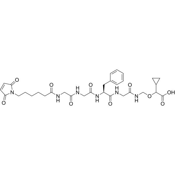 MC-GGFG-NH-CH2-O-CH2-cyclopropane-COOH 2778374-70-0